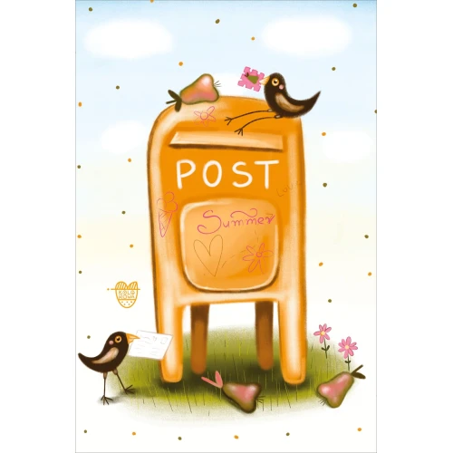 Postcard #2432 | Summer Postbox
