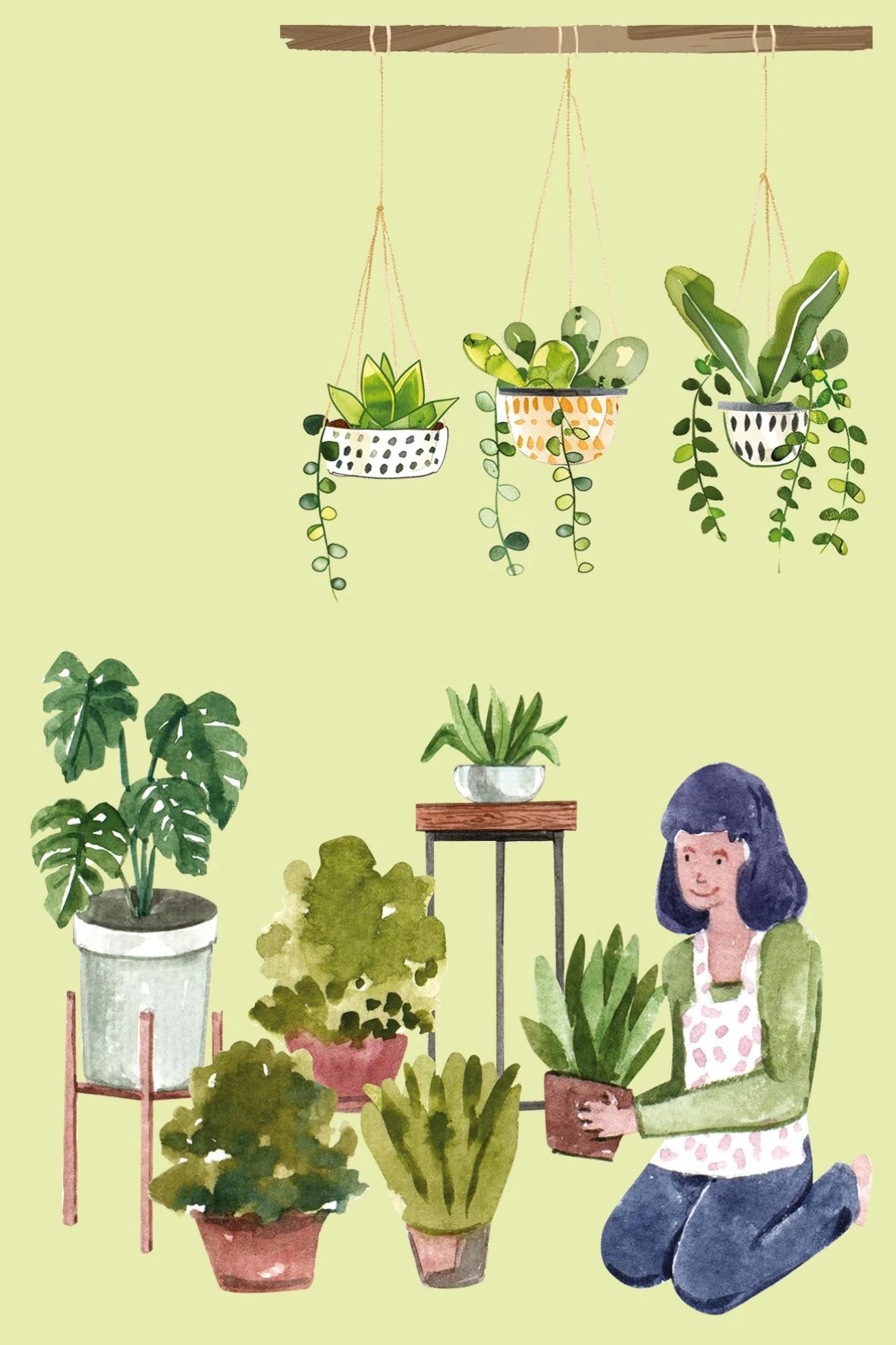 Postcard #2430 | Plant Lover