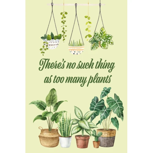 Postcard #2429 | No Such Thing as Too Many Plants