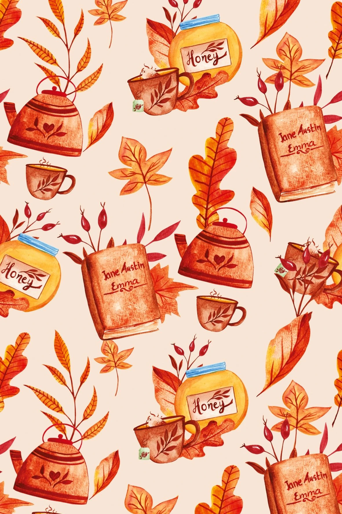 Postcard #2439 | Autumn Reading & Tea
