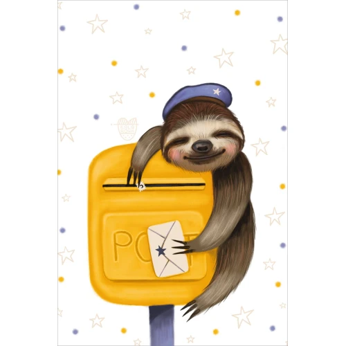 Postcard #2442 | Sloth Mail