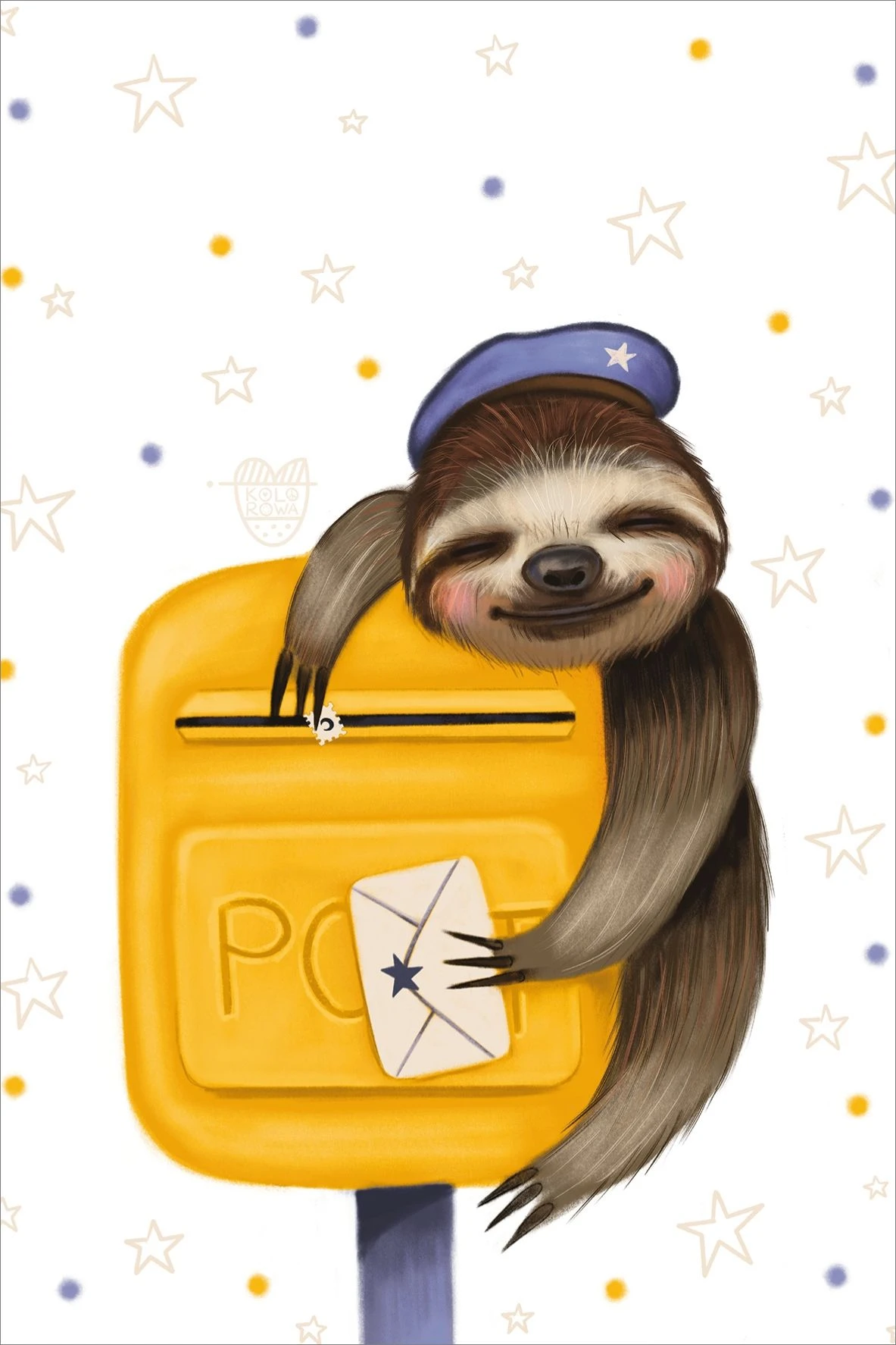 Postcard #2442 | Sloth Mail