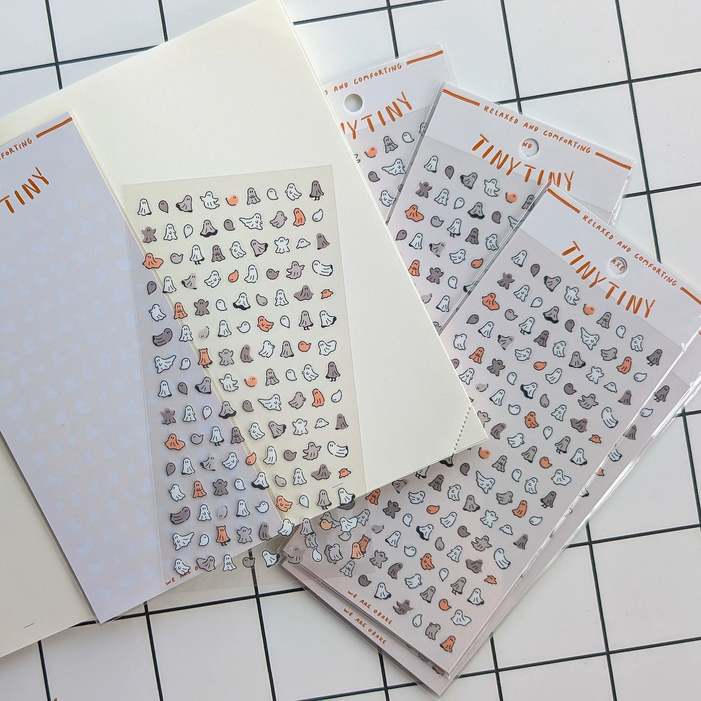 Tiny Postcard Stickers | Ghosts - Image 3