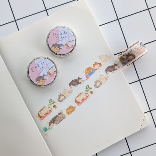 Washi tape #137: Cozy Cats