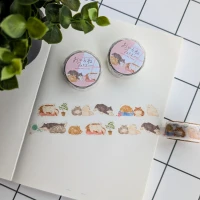Washi tape #137: Cozy Cats - Image 4