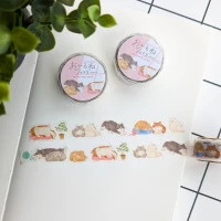 Washi tape #137: Cozy Cats - Image 3