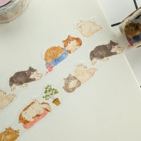 Washi tape #137: Cozy Cats - Image 2