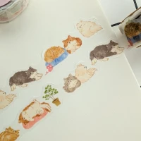 Washi tape #137: Cozy Cats - Image 2