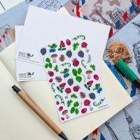 Sticker sheet: Forest Finds