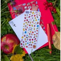 Tiny Postcard Stickers | Hello Fall - Image 3