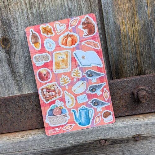 Sticker sheet: Cozy Autumn