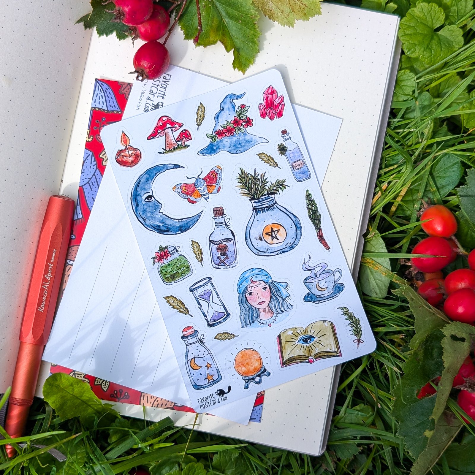 Sticker sheet: Moonlit Magic - Image 3