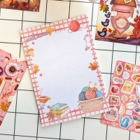 Cozy Autumn A5 Letter Writing Pad – 25 Sheets