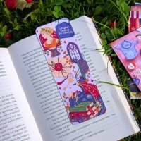 Bookmark: Autumn Tea and Books - Image 2
