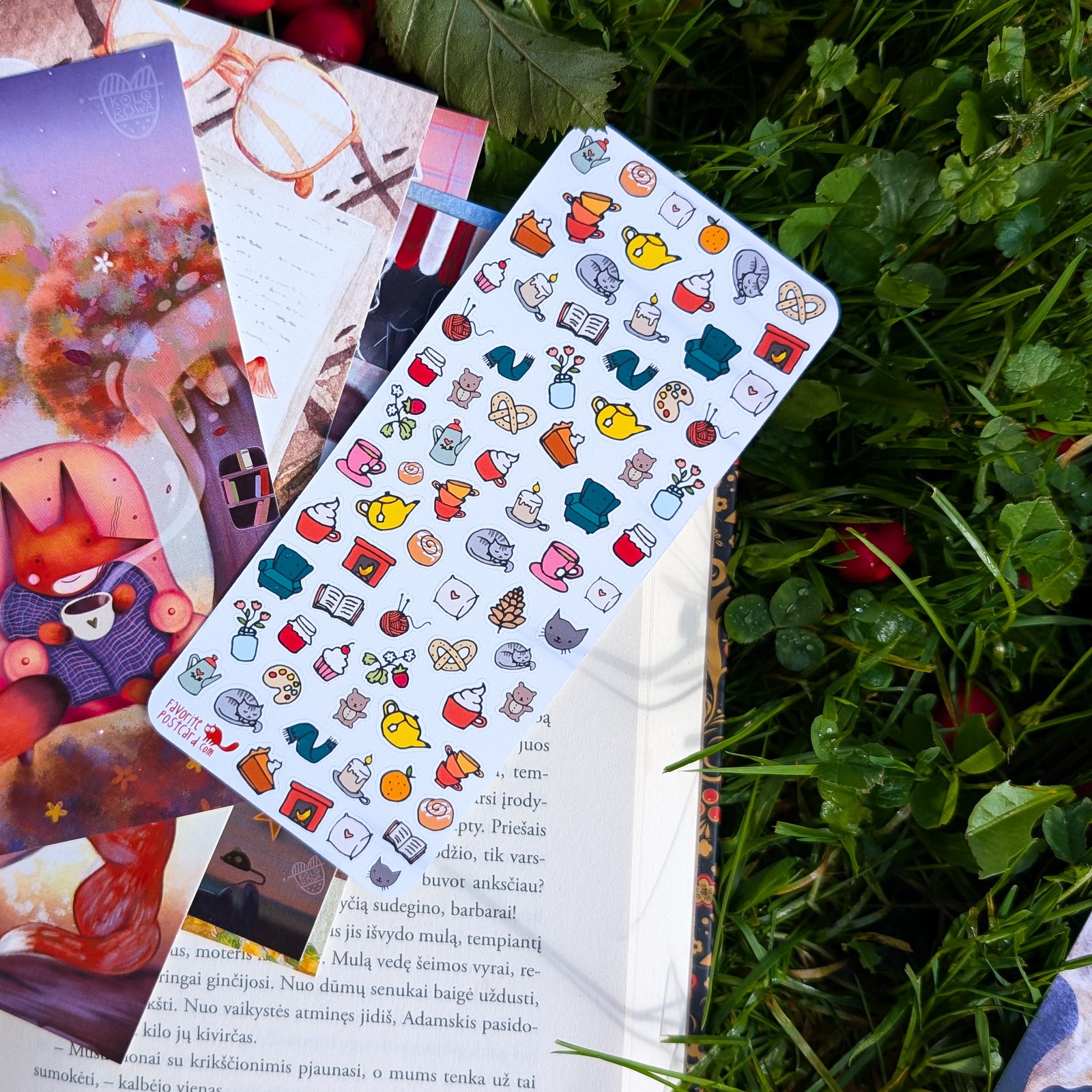 Tiny Postcard Stickers | Hygge