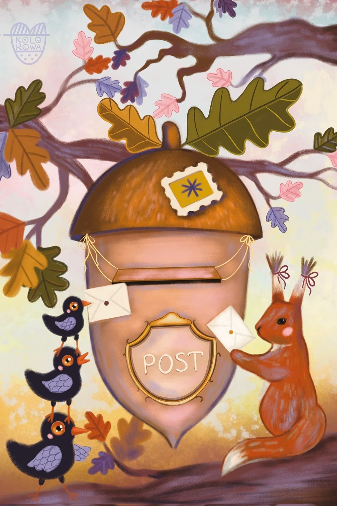 Postcard #2469: The Acorn Postbox