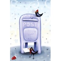 Postcard #2486: Winter PostBox