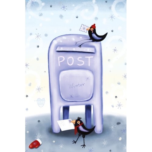 Postcard #2486: Winter PostBox